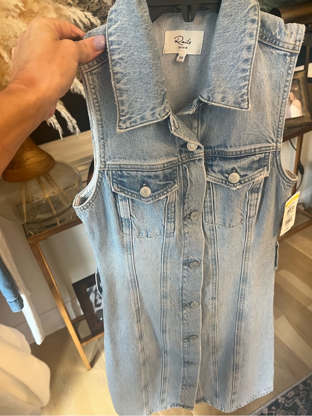 Wilshire Dress xs nwot missing belt - Picture 7 of 8